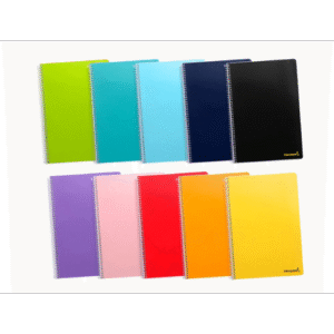 Cuaderno Folio Cuadros 4 mm